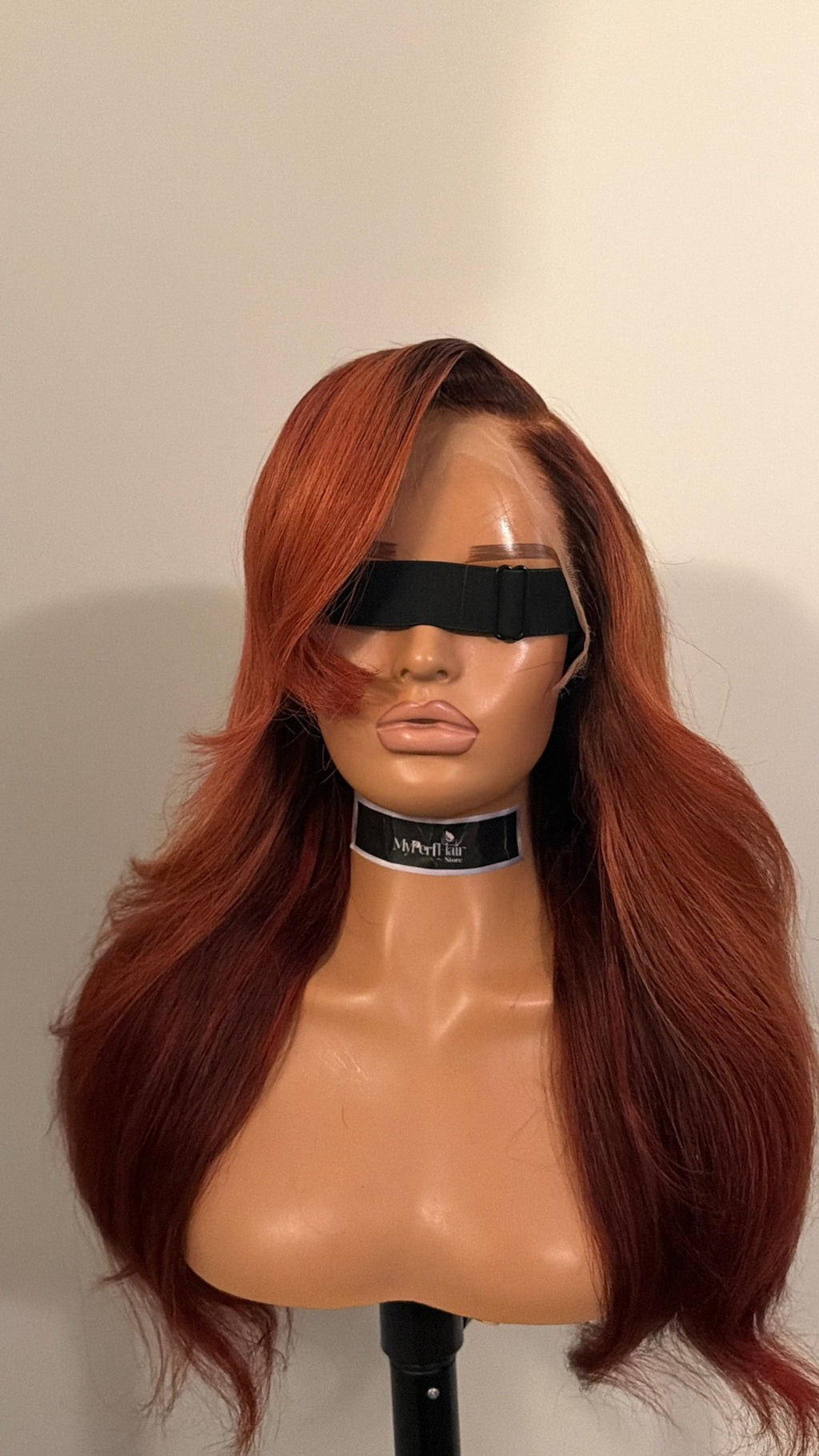 Brownish red wig - Myperfhair_store