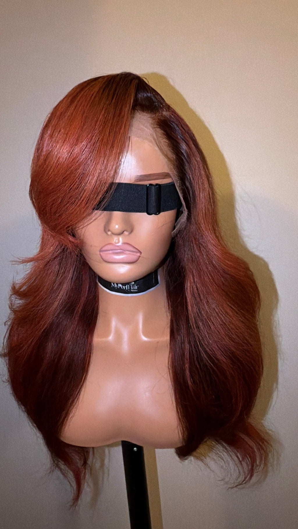Brownish red wig - Myperfhair_store