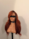 Brownish red wig - Myperfhair_store