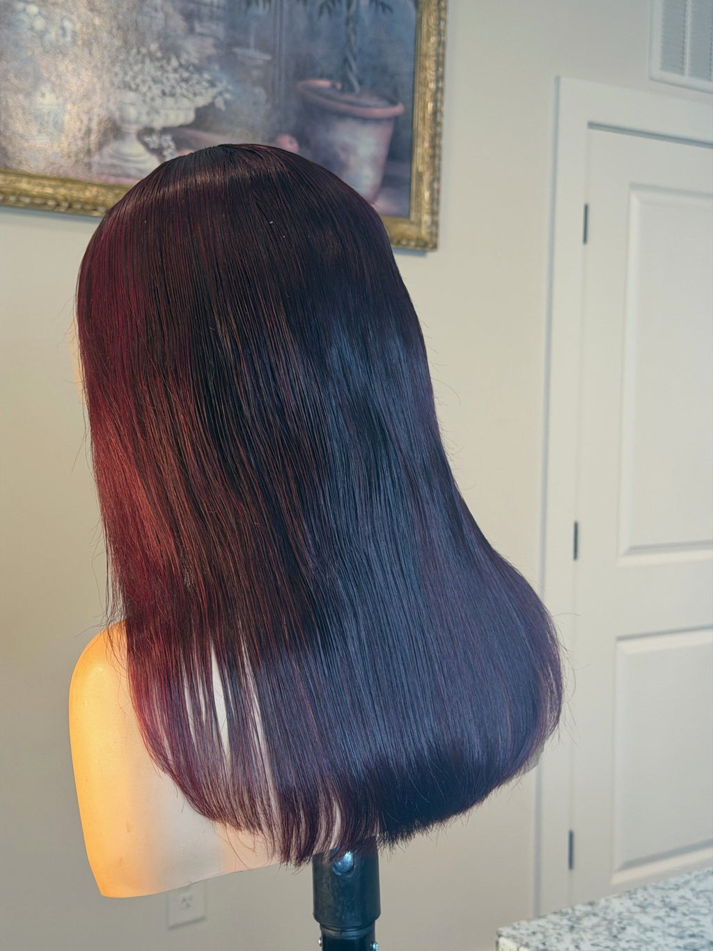 burgundy bob - Myperfhair_store