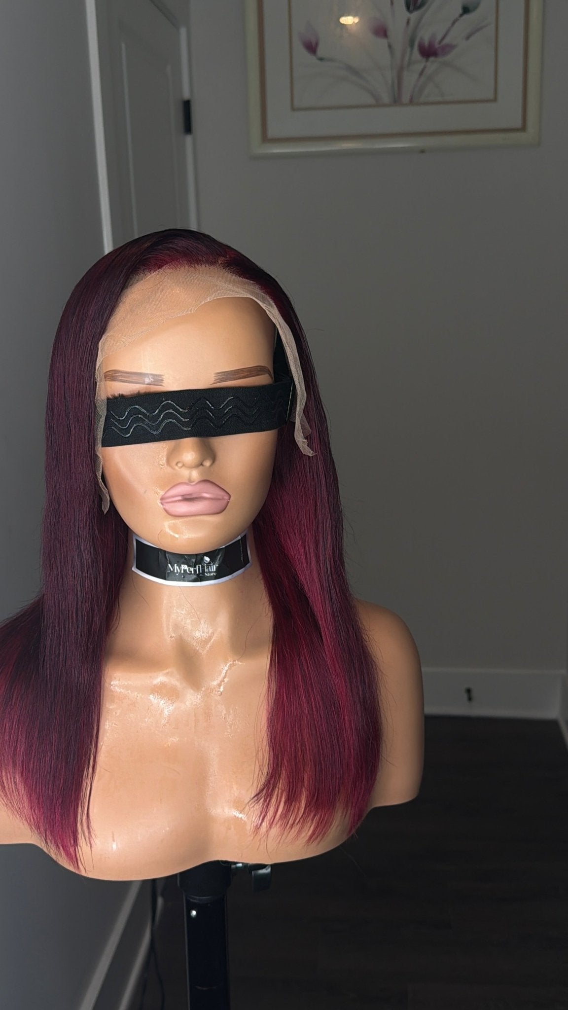 burgundy bob - Myperfhair_store