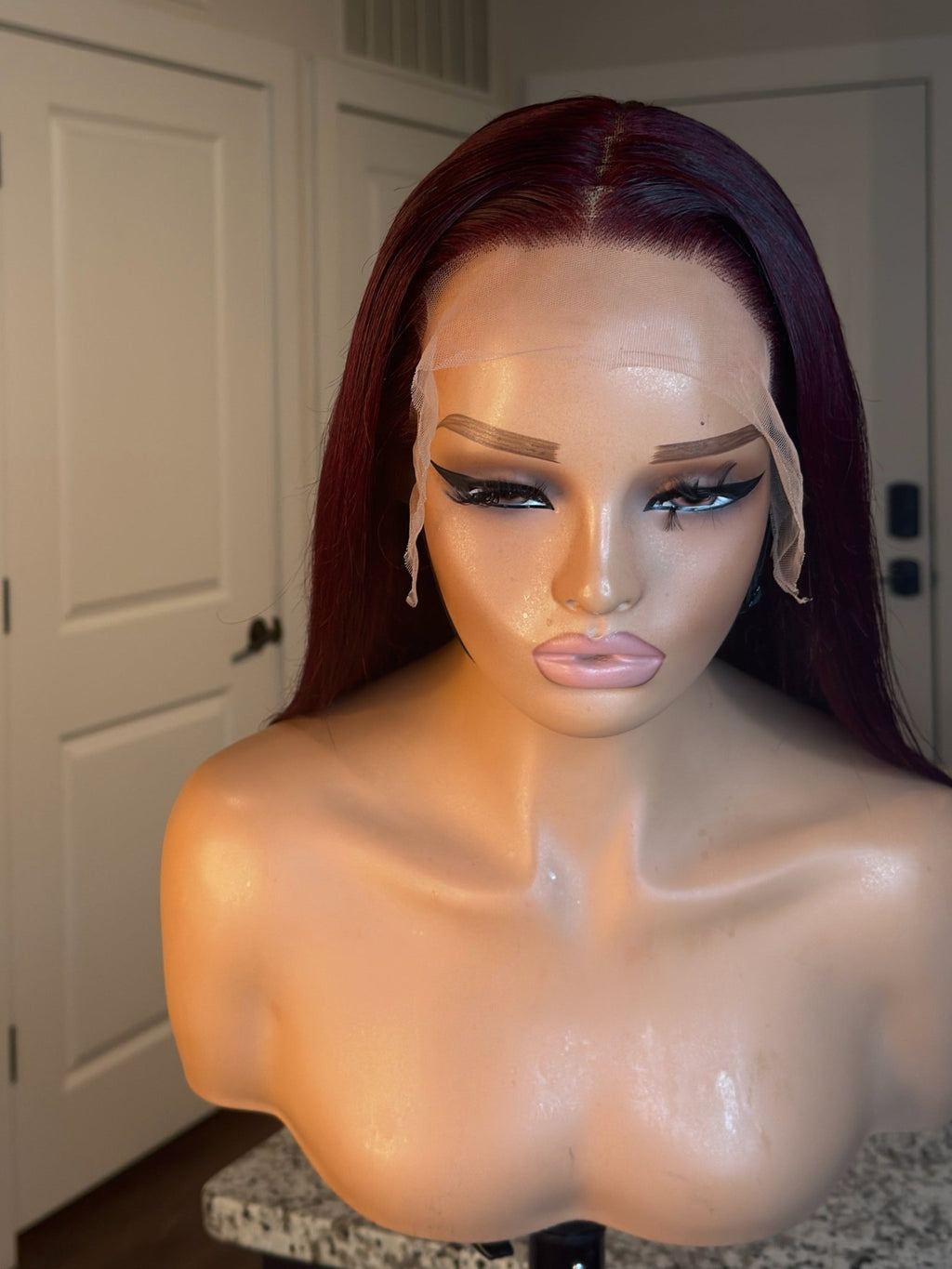 burgundy bob - Myperfhair_store