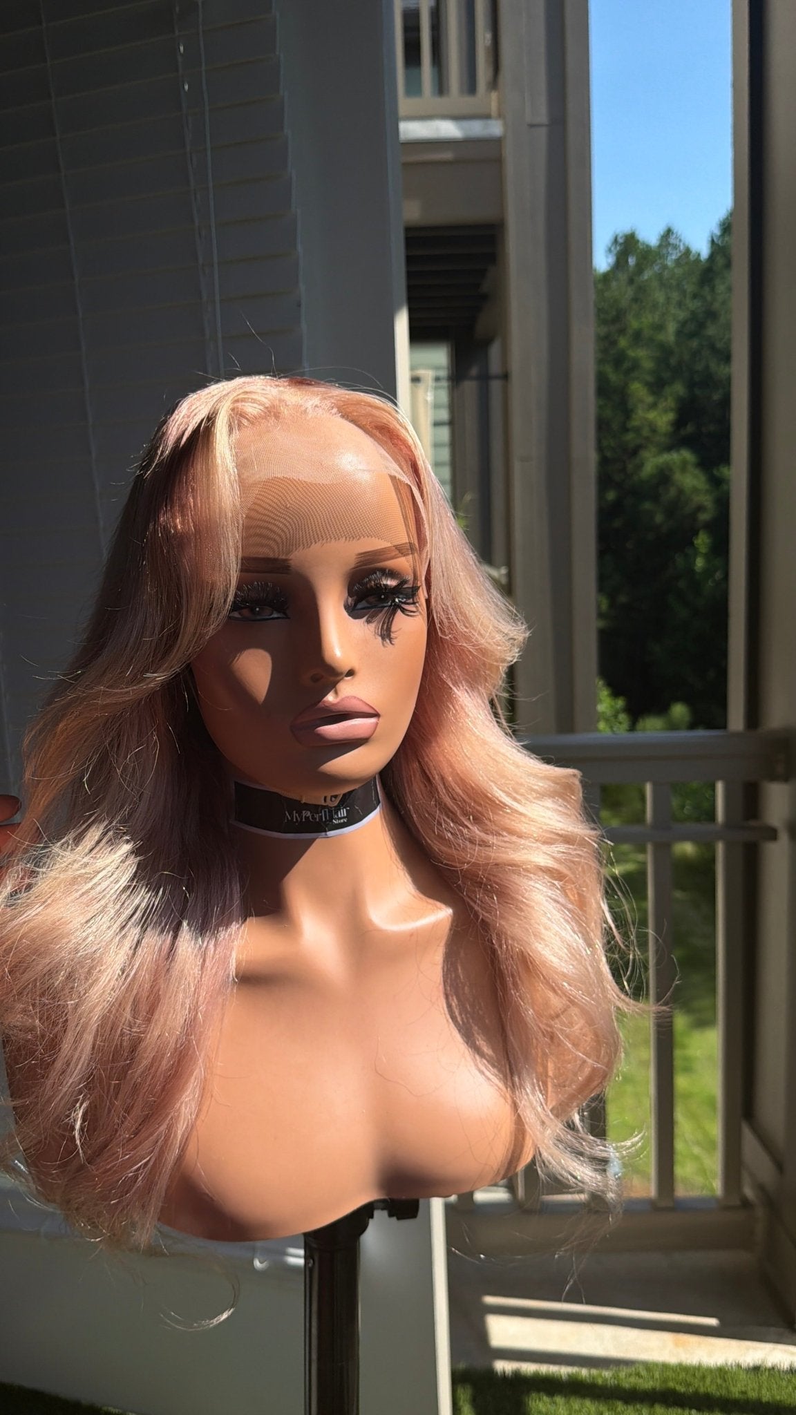 Light pink wig - Myperfhair_store