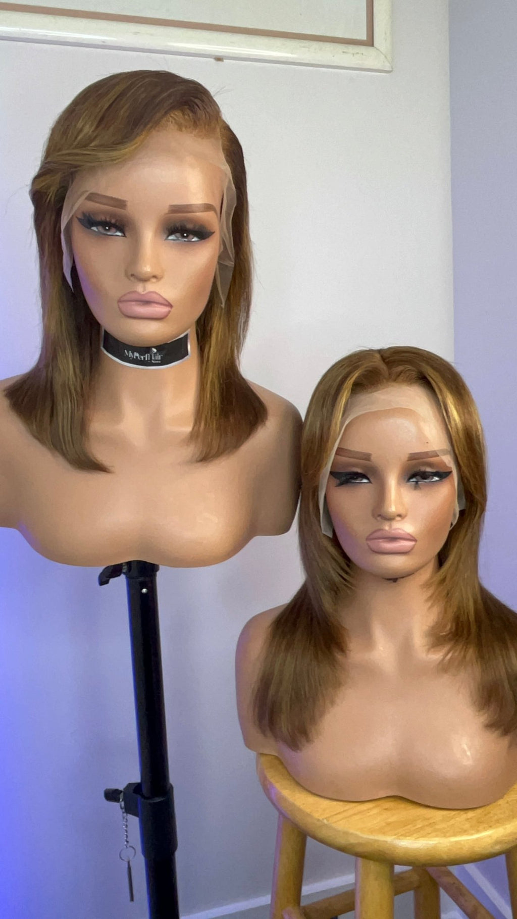 Ombré brown wig