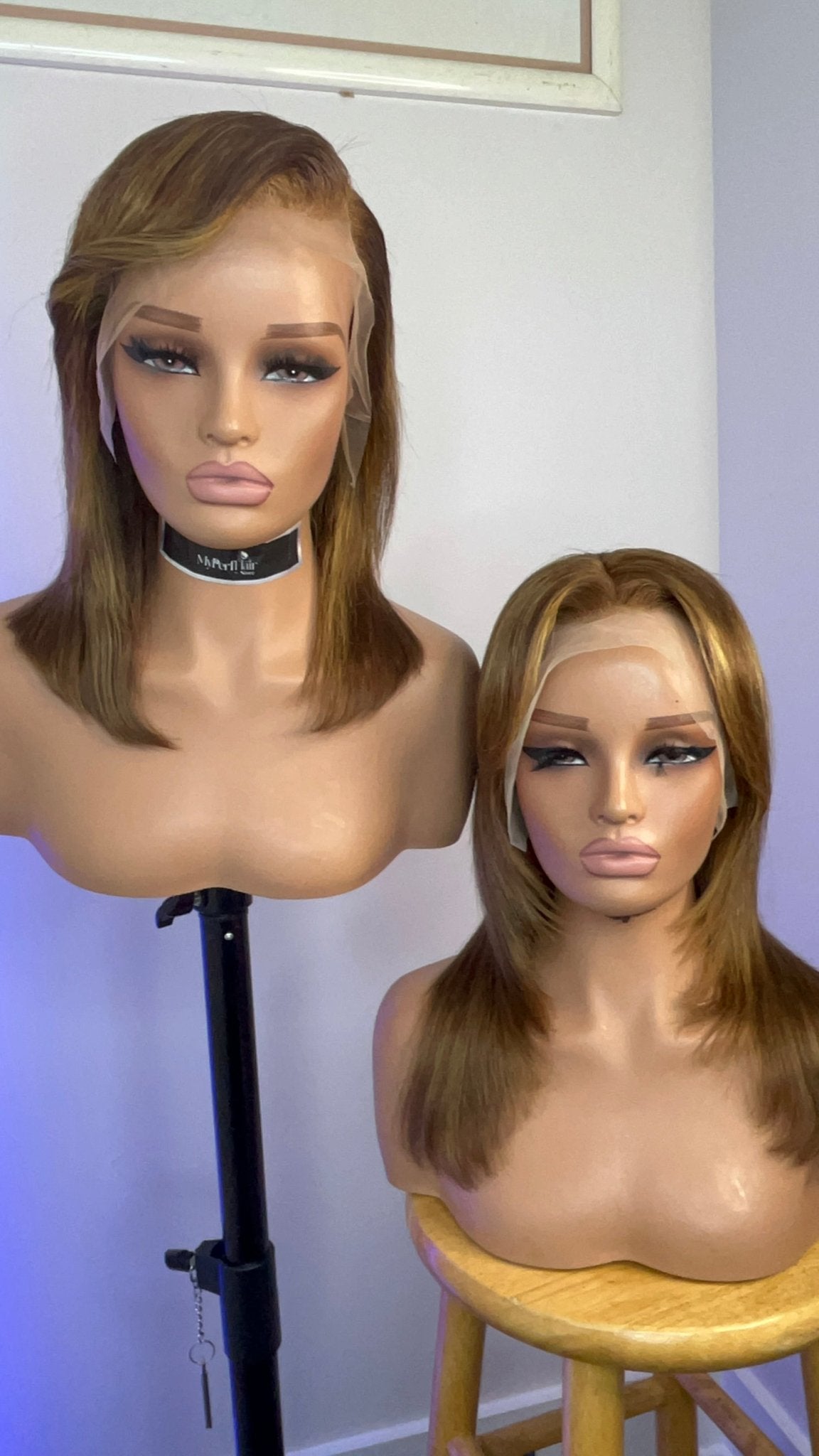 Ombré brown wig