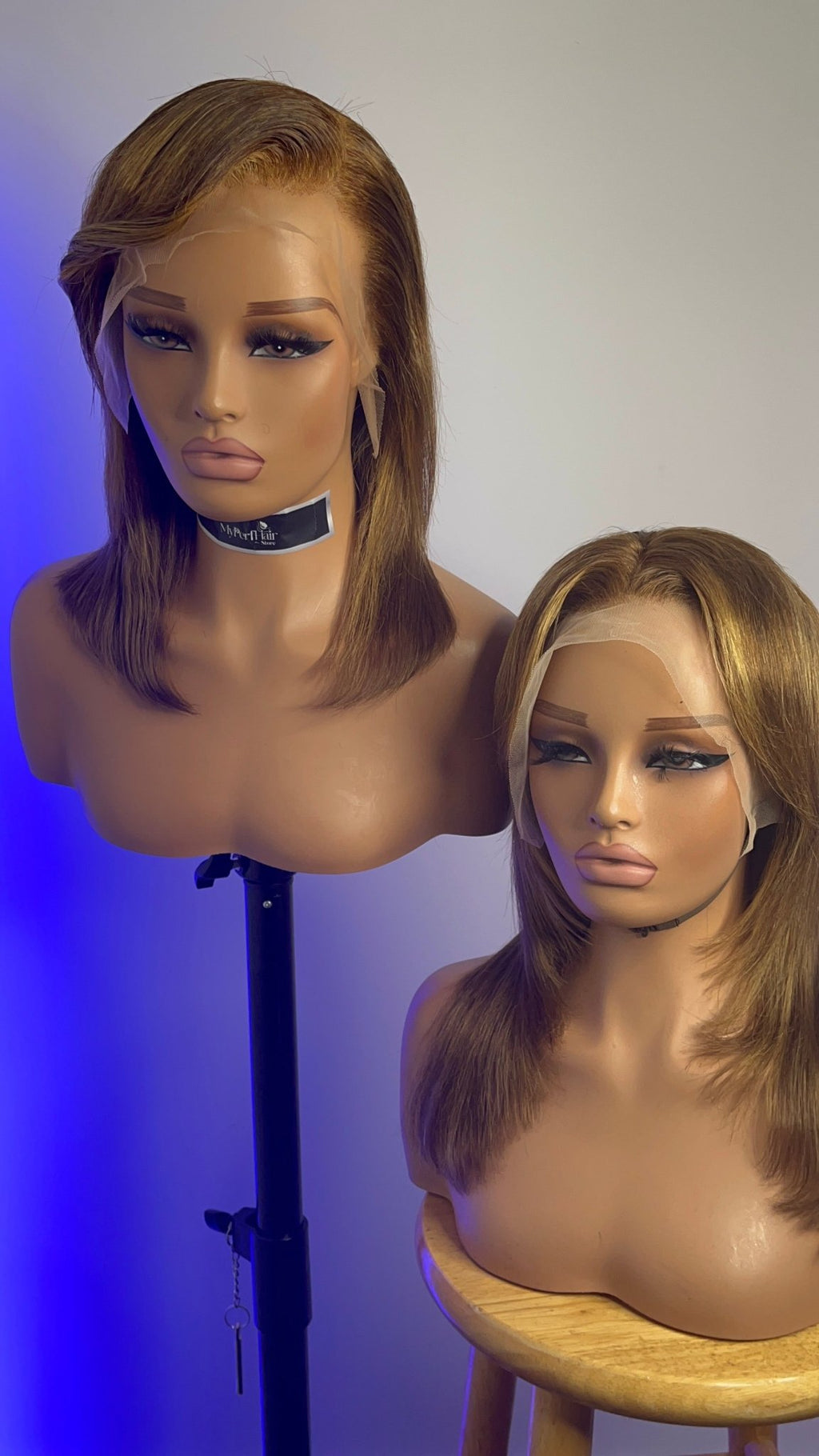 Ombré brown wig