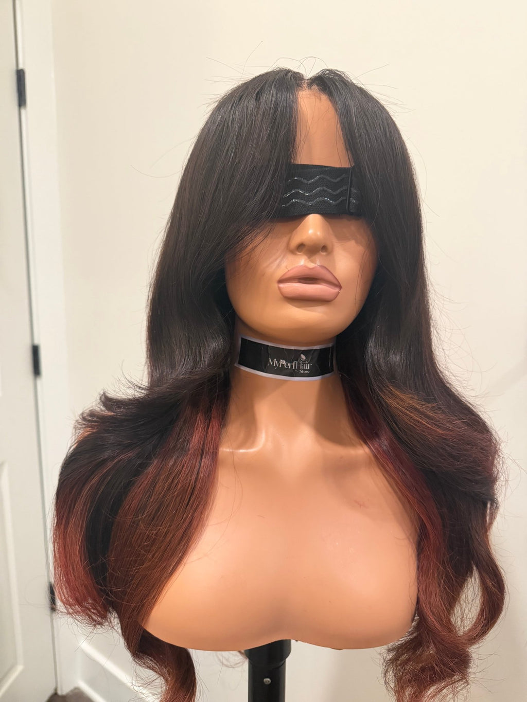 Ombre dark brown body wave lace front wig - Myperfhair_store