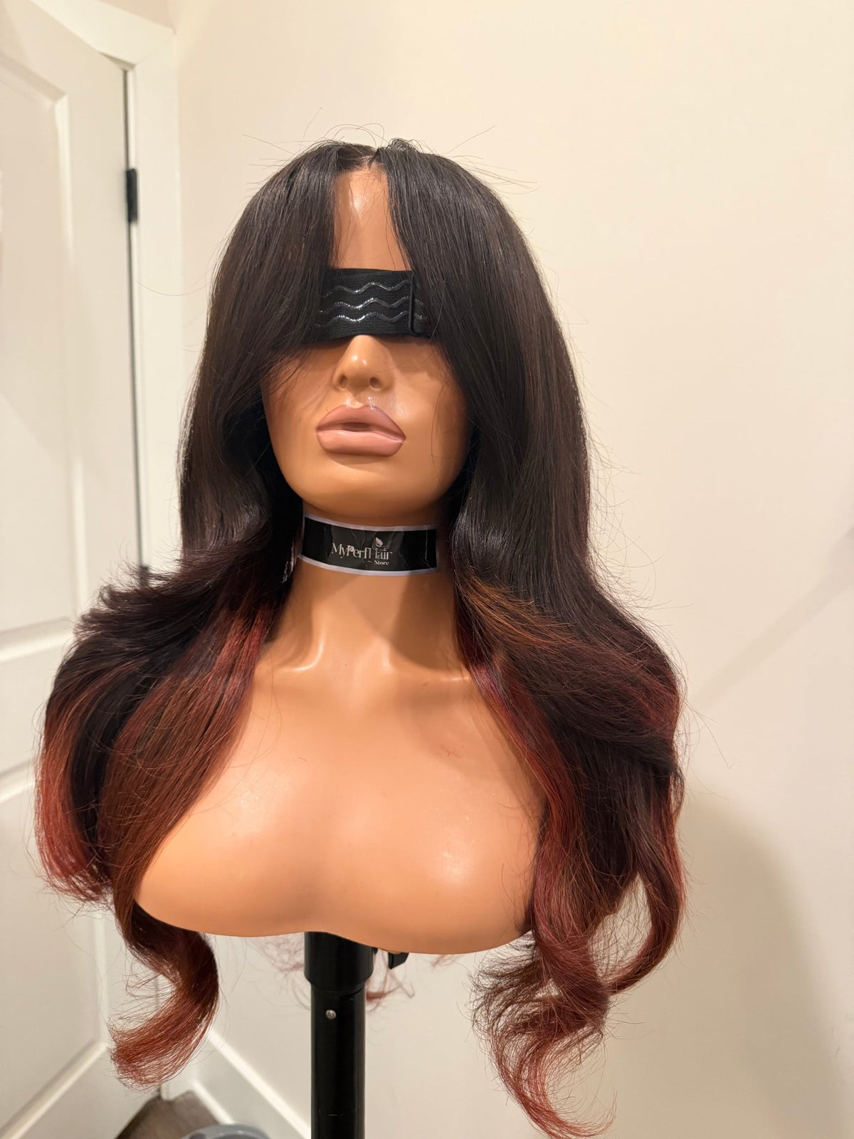 Ombre dark brown body wave lace front wig - Myperfhair_store