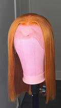 Orange wig - Myperfhair_store