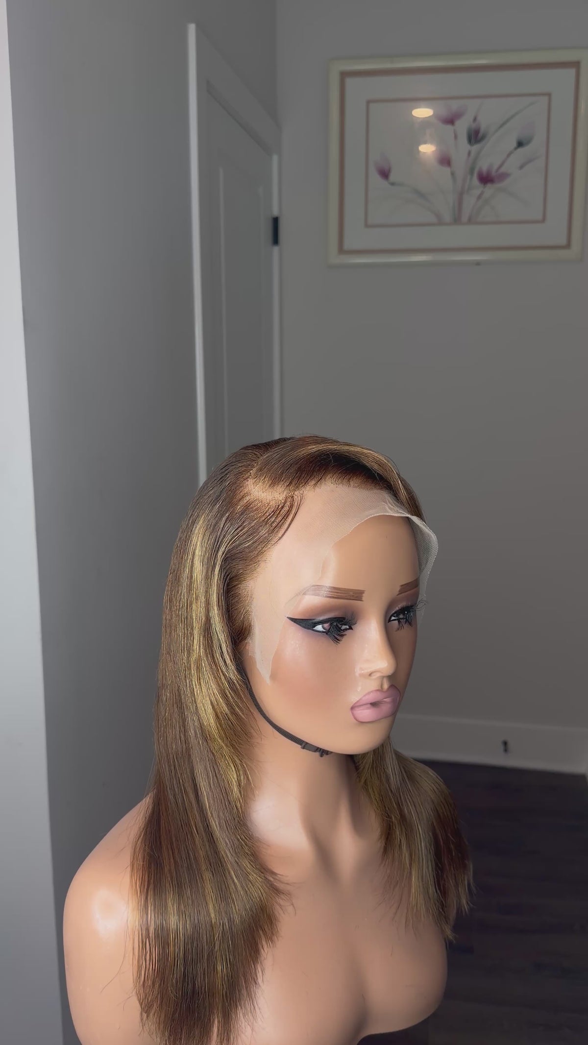 Ombré brown glueless